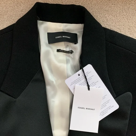 Isabel Marant Black Blazer - Picture 2 of 6